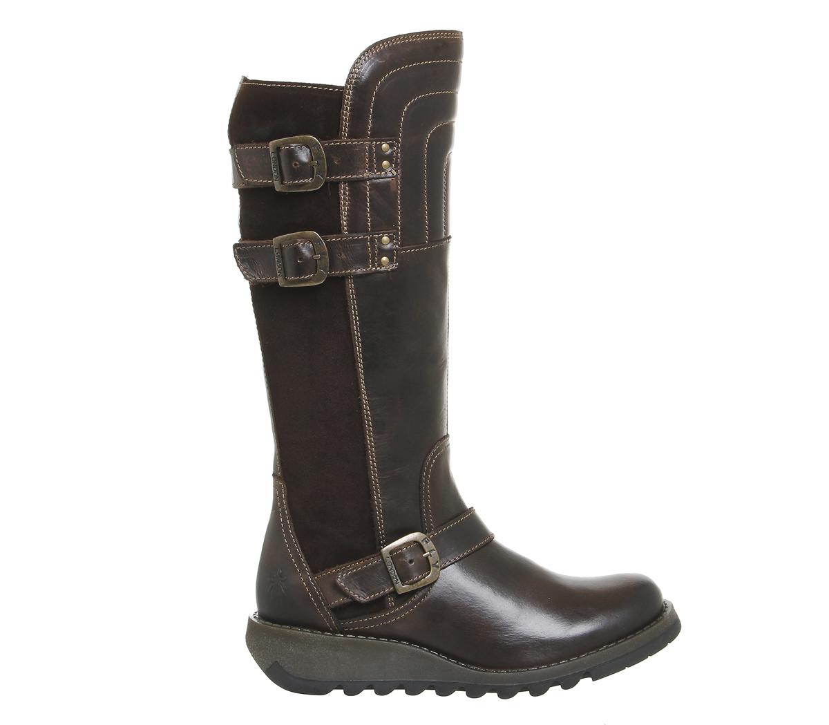 fly london sher tall boots black