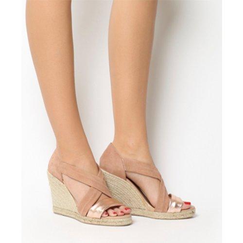 Holiday Cross Front Espadrille Wedge 