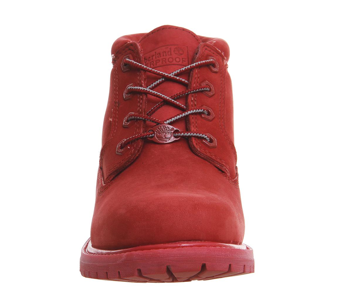timberland chukka red