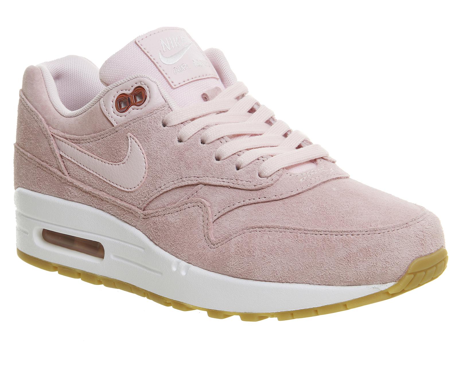 air max 1 pink suede
