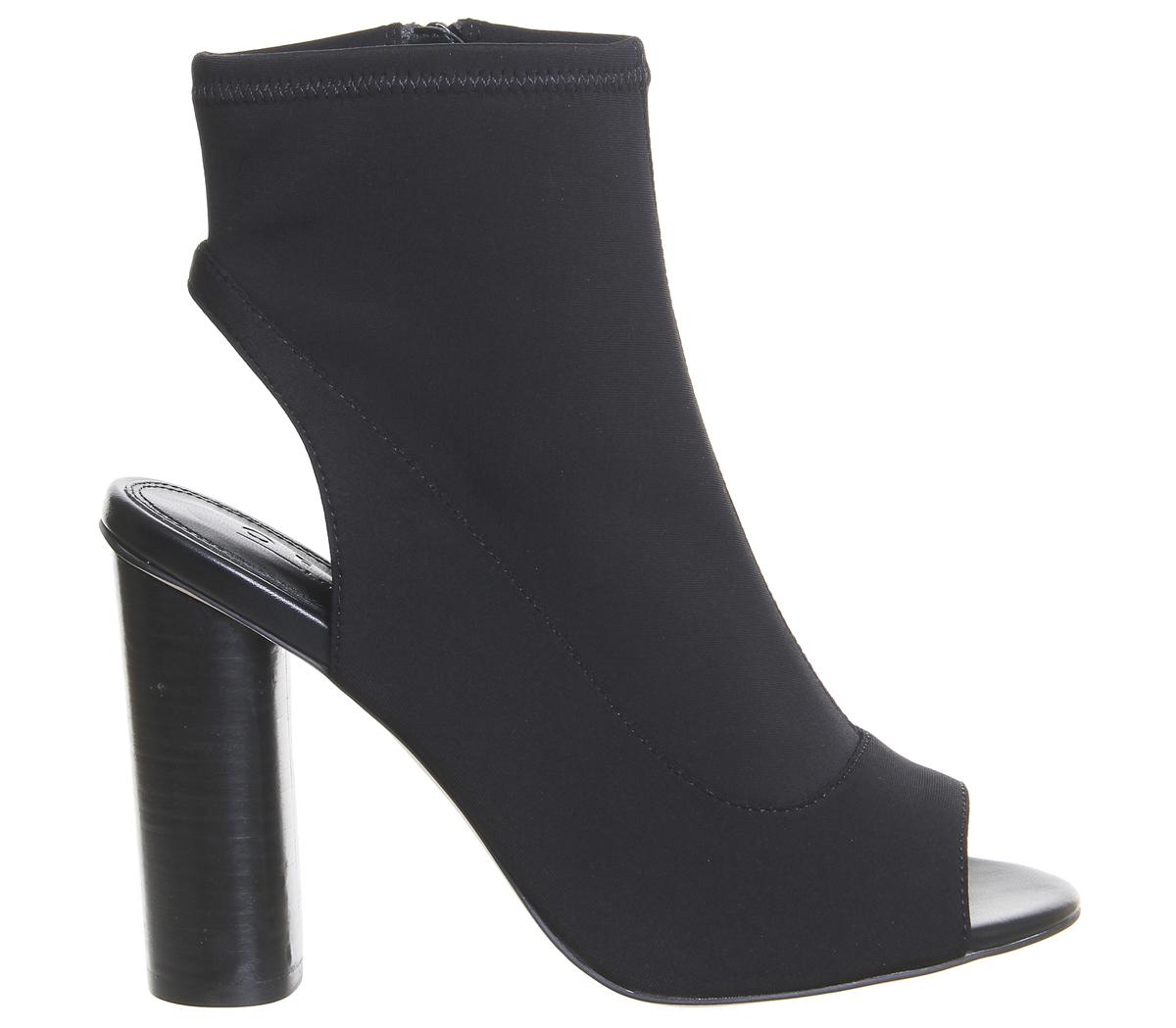 office peep toe boots