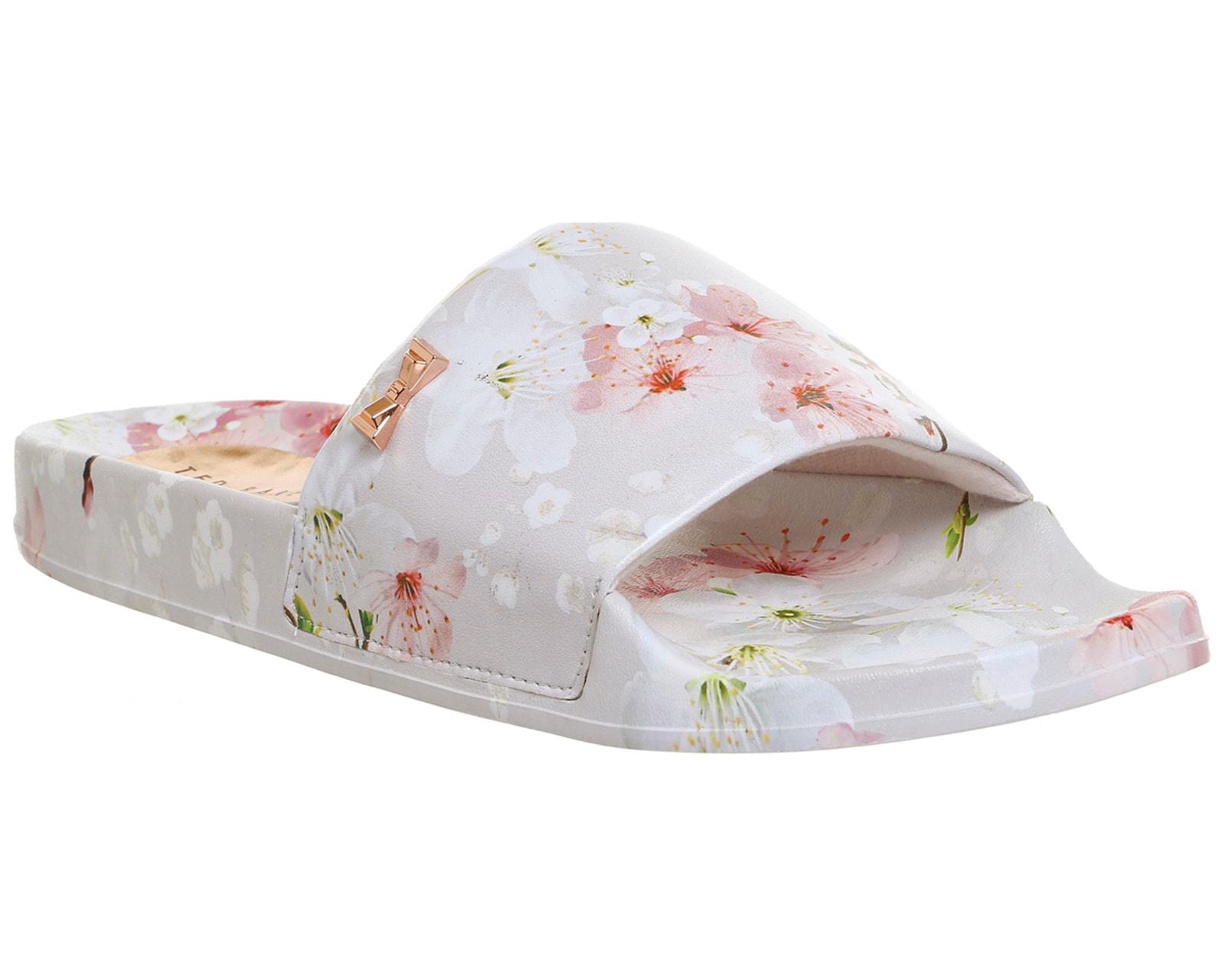 ted baker white sliders