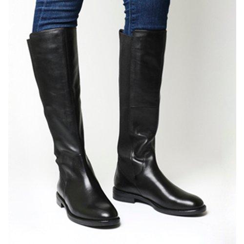 Vagabond amina black leather knee high boots Clearance