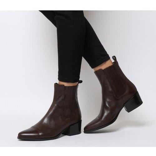 Vagabond Leather Chelsea Boot Brown - Lyst