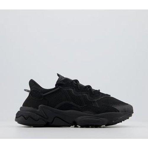 all black ozweego shoes