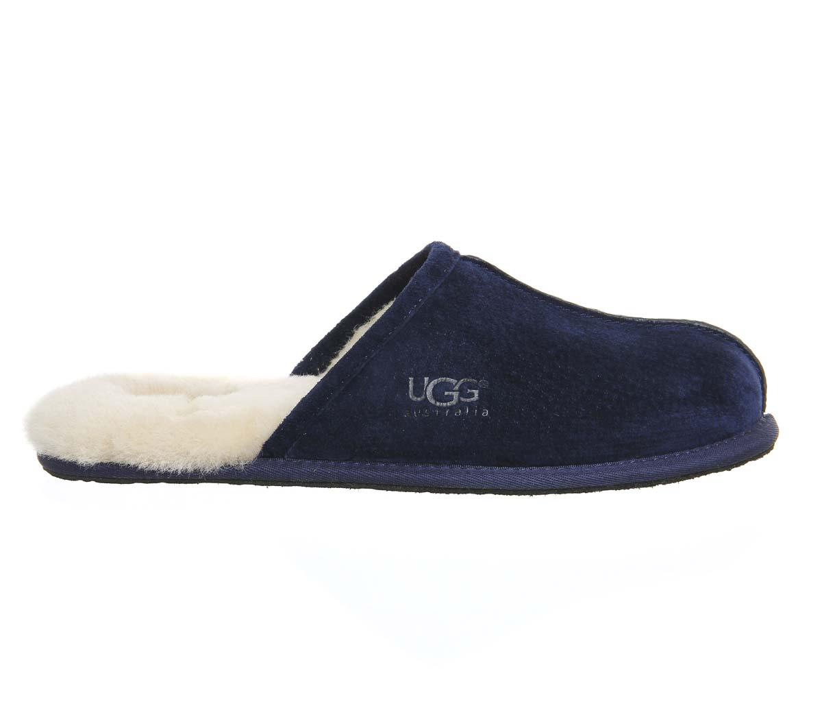 mens navy ugg slippers