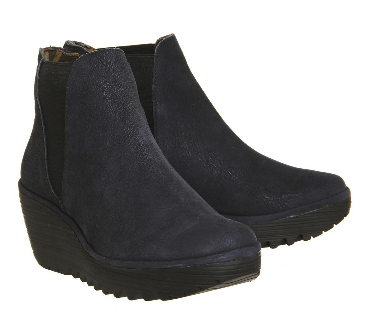 navy fly london boots