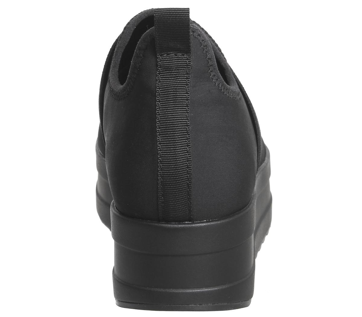 Vagabond Rubber Casey Sister Trainers in Black - Lyst
