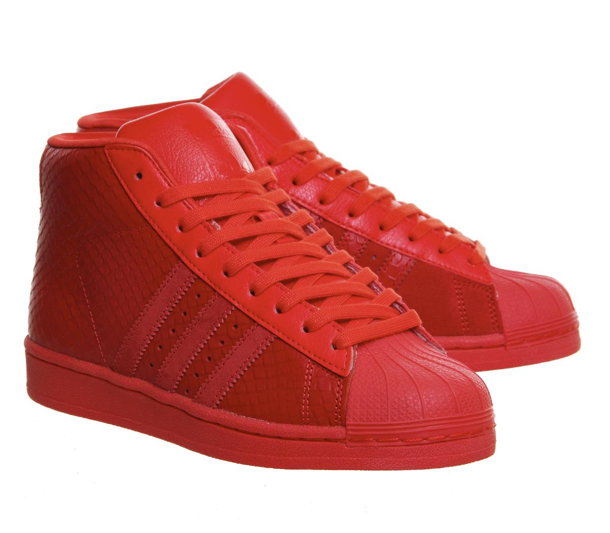 adidas Leather Pro Model in Red - Lyst