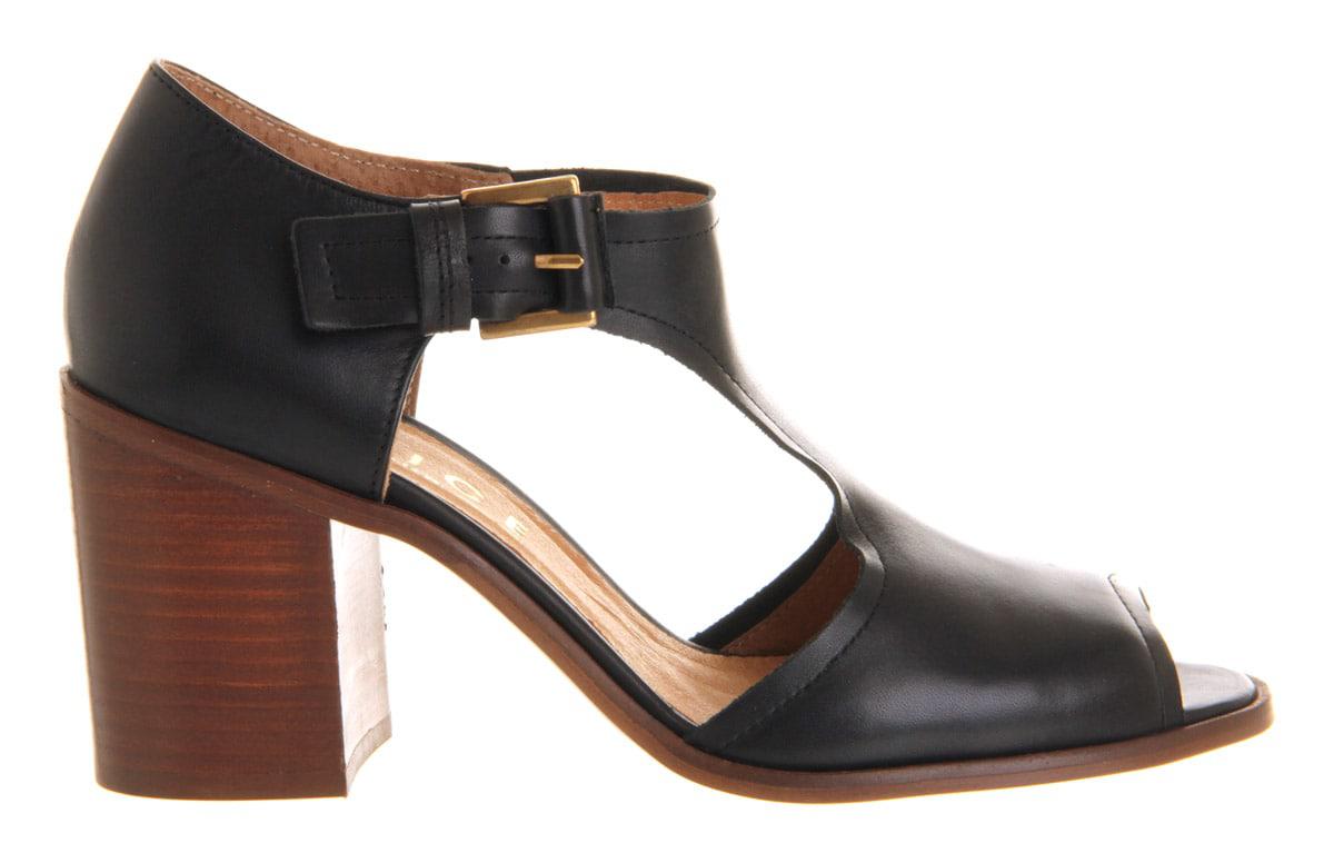 black dolly shoes with heel