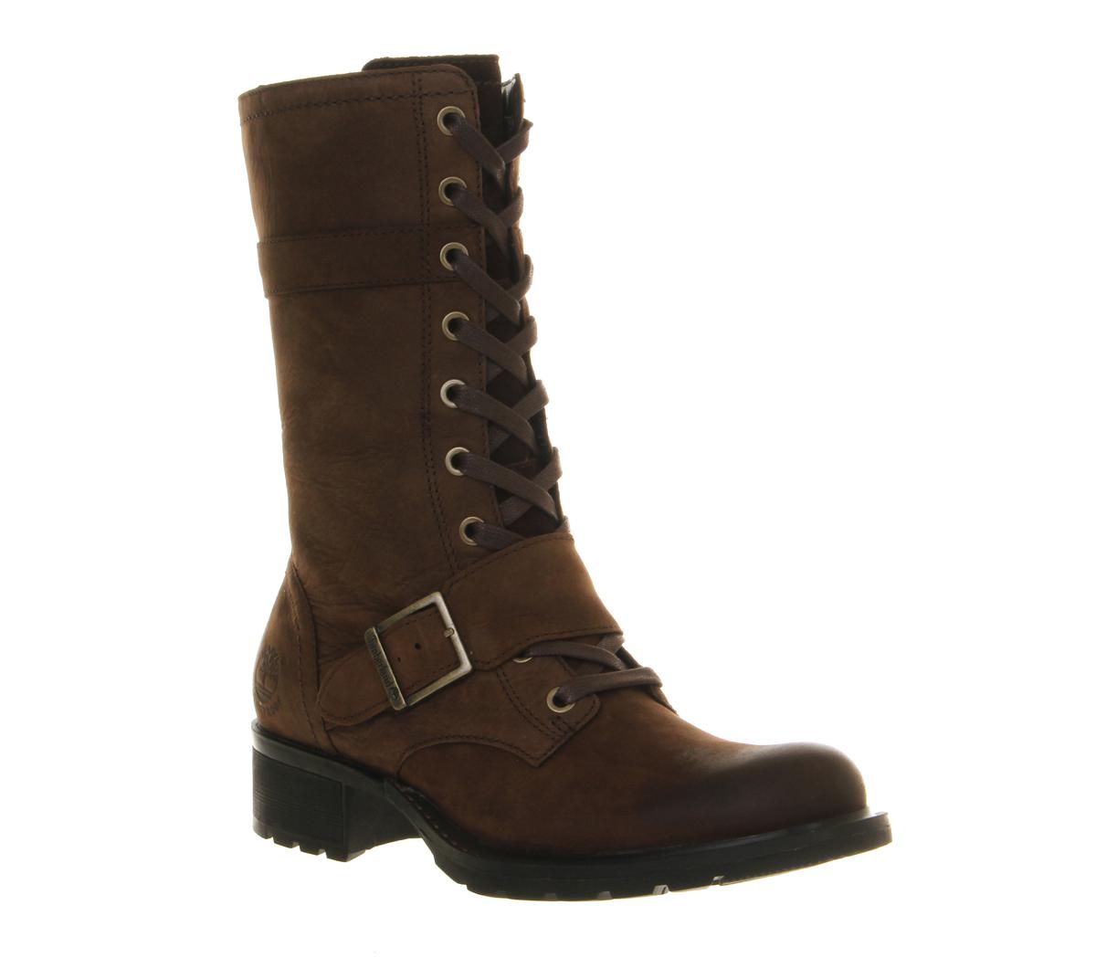 Timberland Charles Street Mid in Brown - Lyst