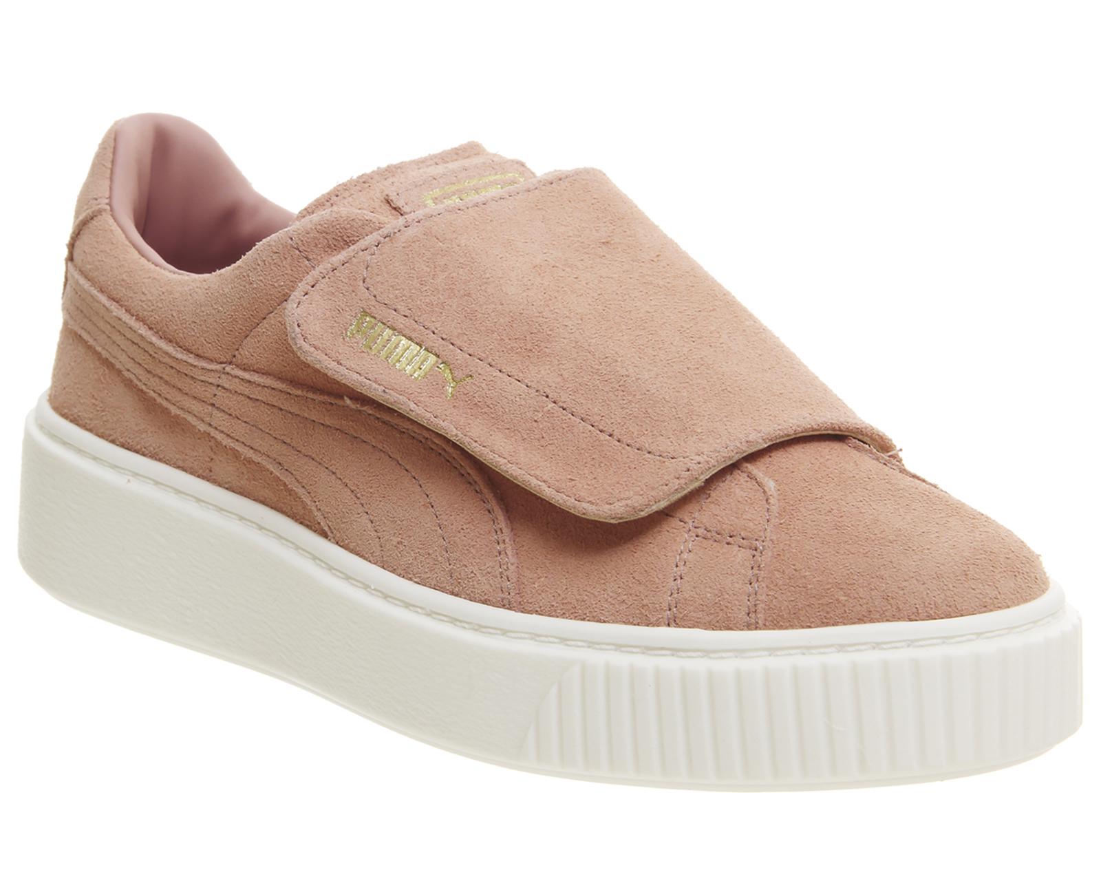 puma suede platform trainer