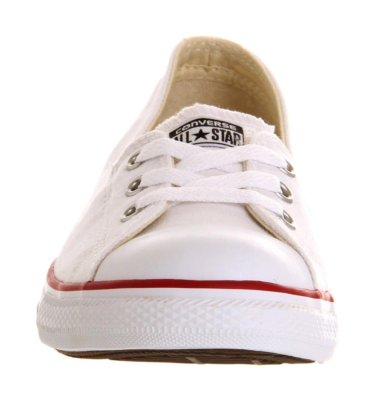 Converse Dance Lace Trainers in White 