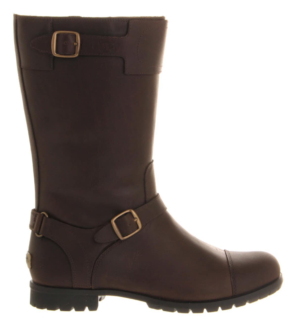 UGG Gershwin Classic Calf Boot in Chocolate (Brown) - Lyst