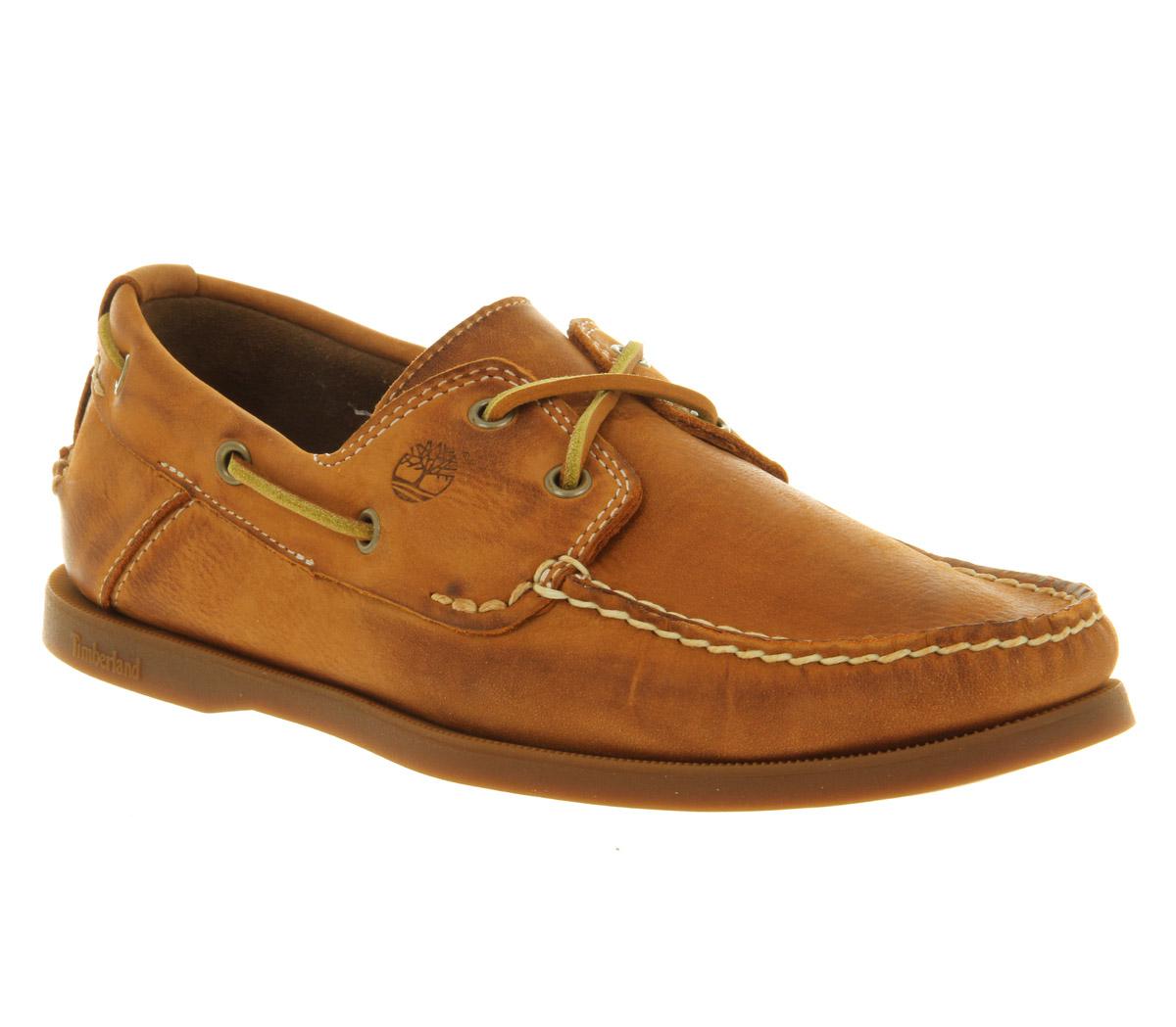 Timberland Classic 2 Eye Boat Shoe in Brown for Men Lyst Canada