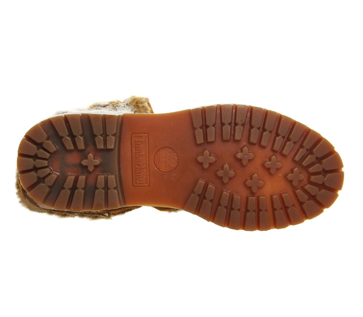 timberland boots with fur