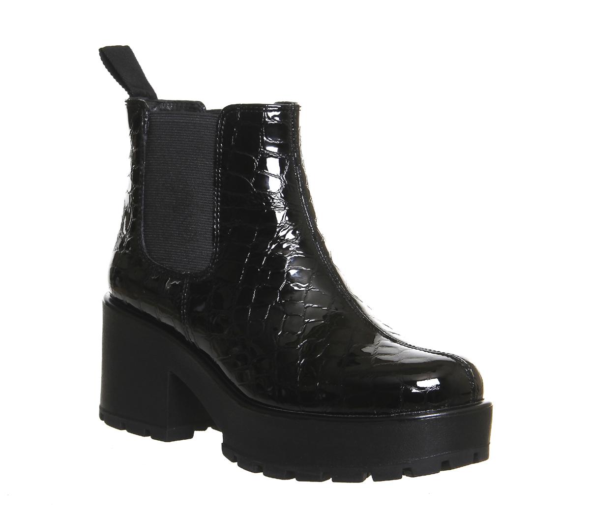 vagabond dioon elastic chelsea boots