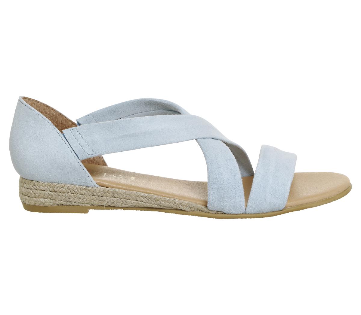 hallie cross strap espadrilles