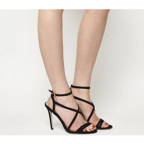 office black sandals heels