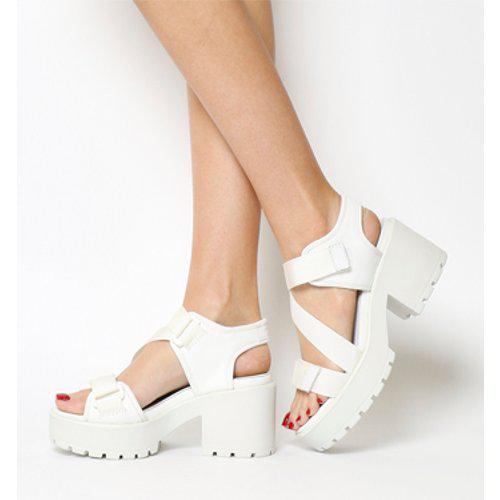 Vagabond Leather Dioon Sandal in White - Lyst