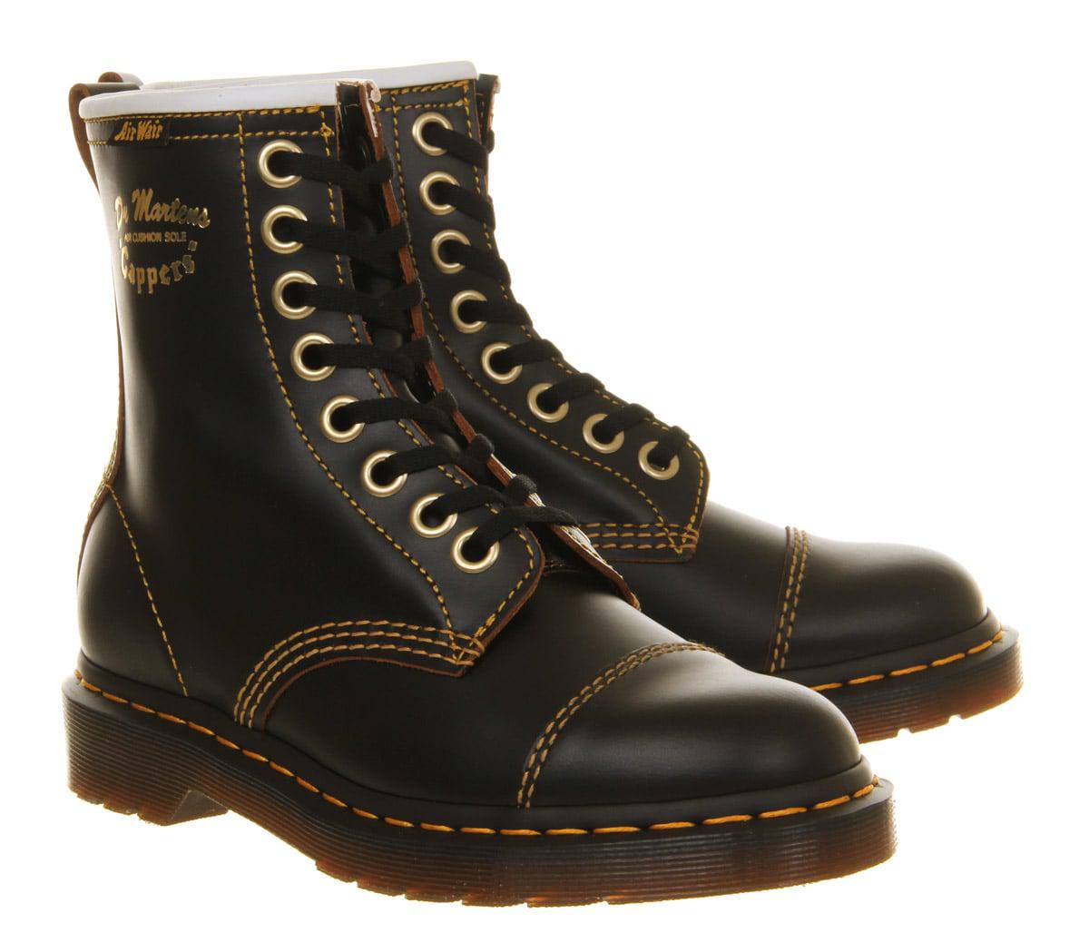 Dr. Martens Capper Boots in Black - Lyst