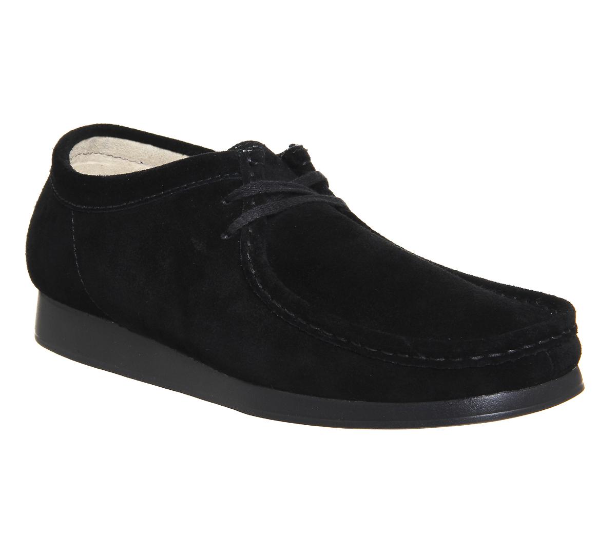 Clarks Wallabee Aerial Shoes in Black for Men - Lyst