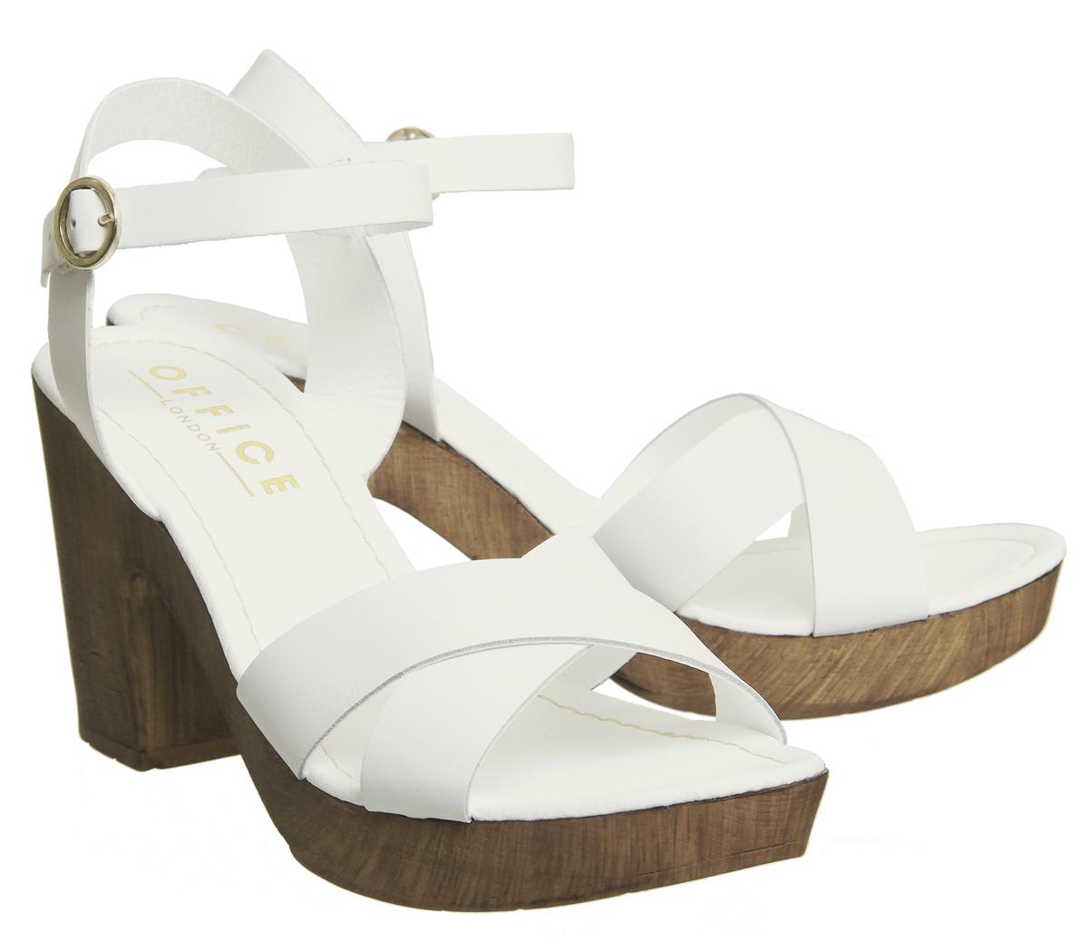 office morelle wood sandals