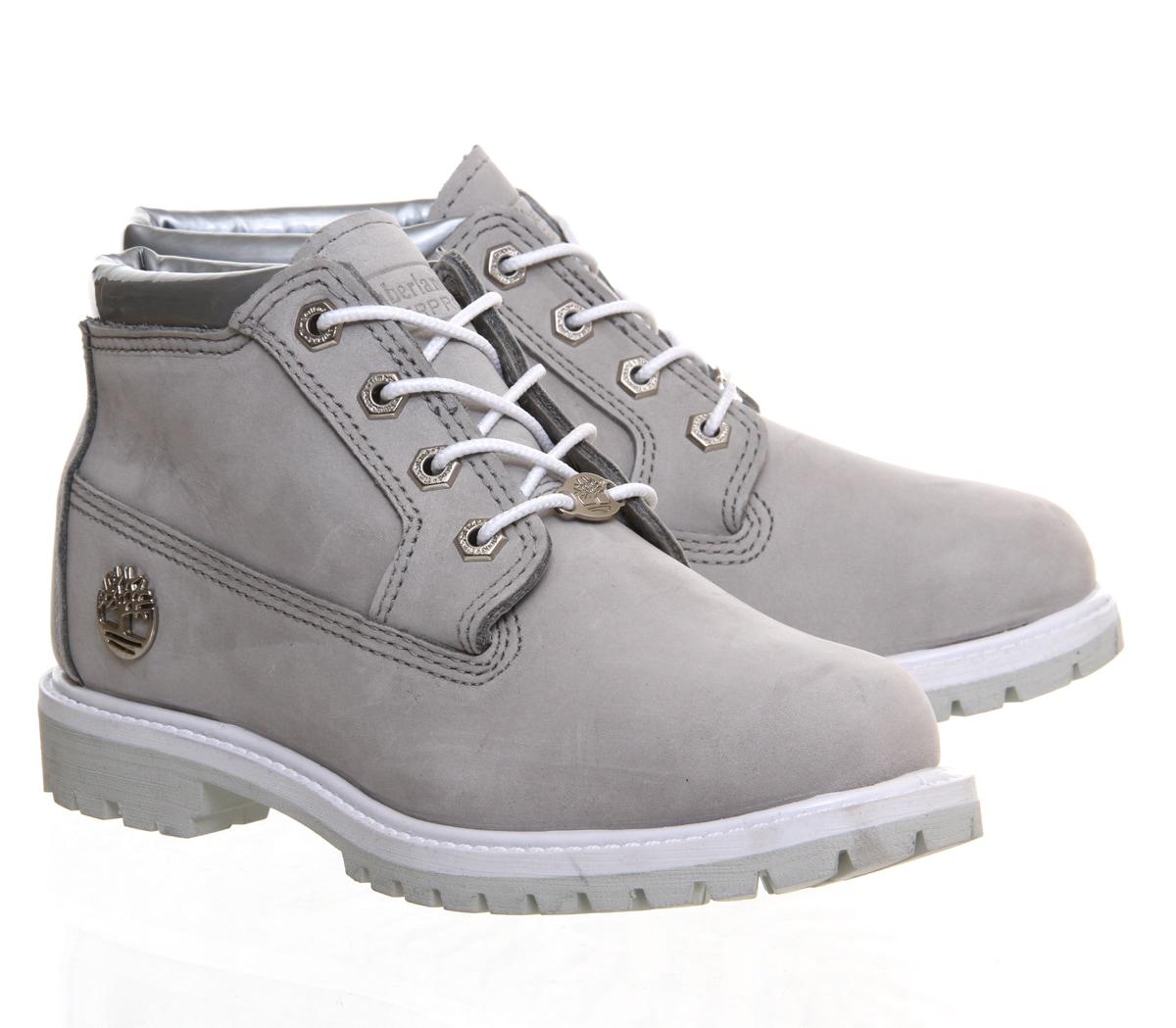 Timberland Nellie Chukka Double Waterproof Boots in Grey (Gray) - Lyst