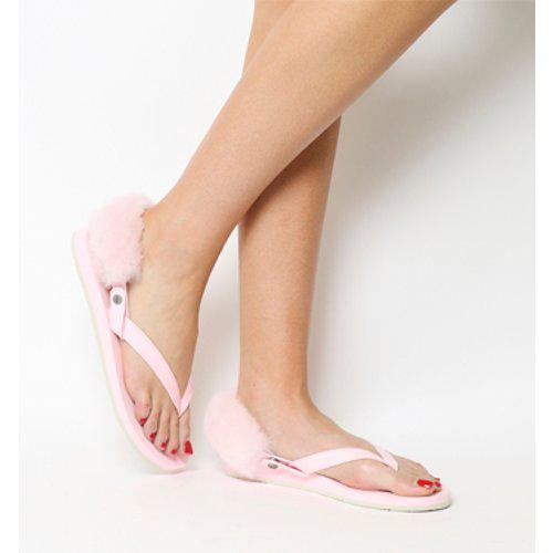 ugg flip flops pink