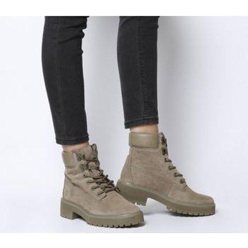 carnaby cool 6 inch boot for women in black nubuck