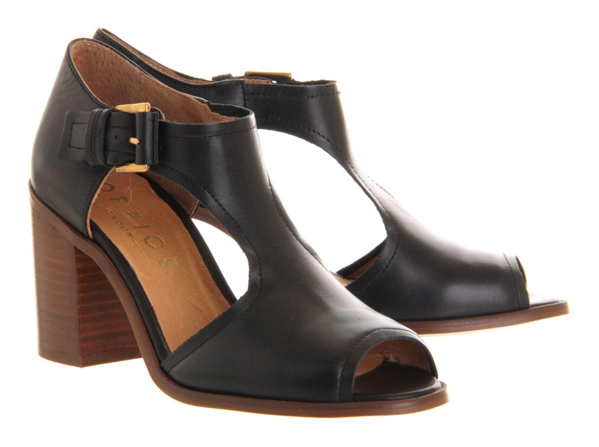black dolly shoes with heel