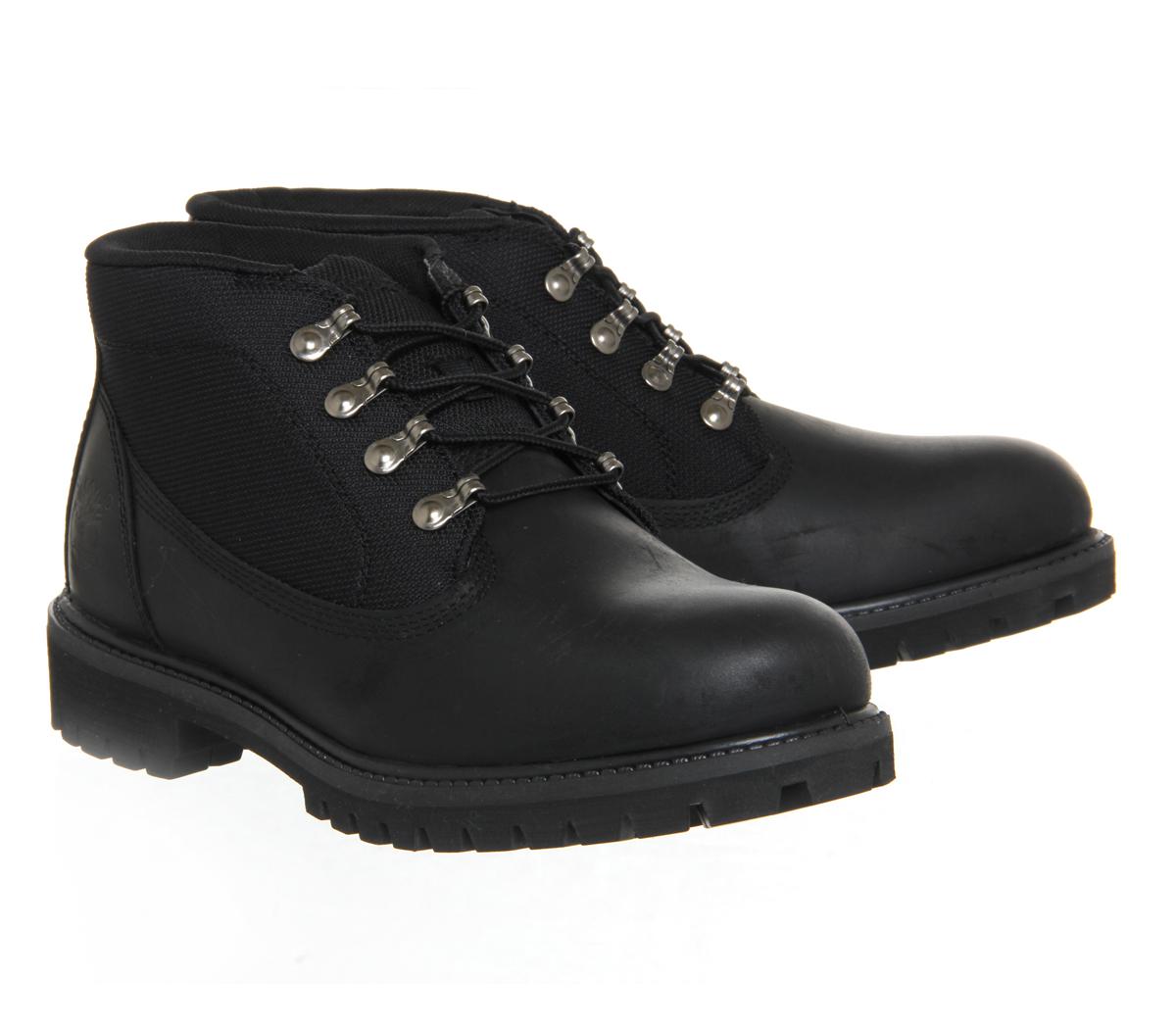 Timberland Leather Campsite Chukka Boots in Black for Men - Lyst