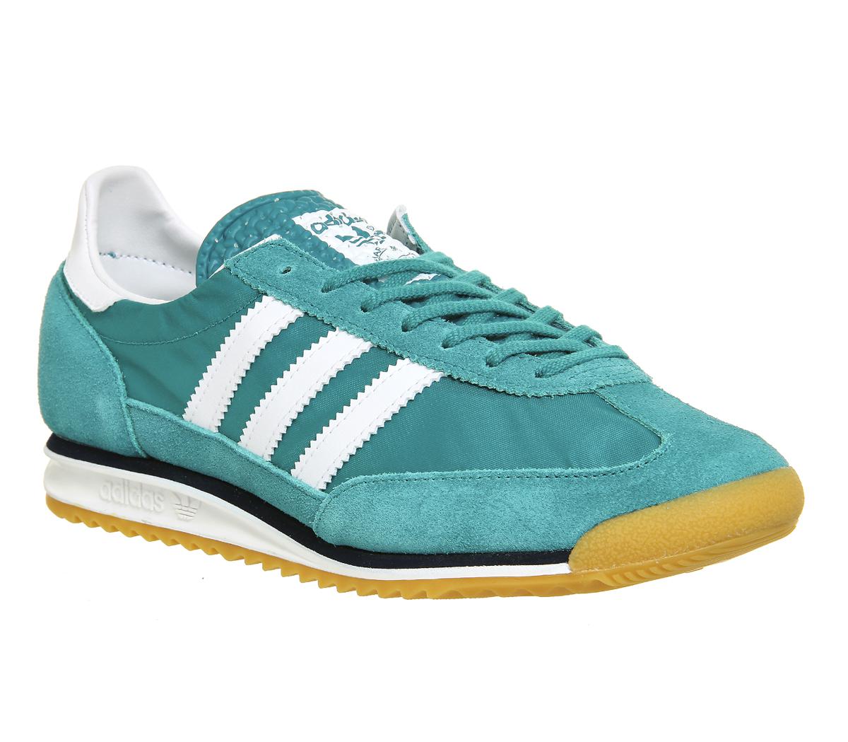 adidas Suede Sl 72 in Green for Men - Lyst
