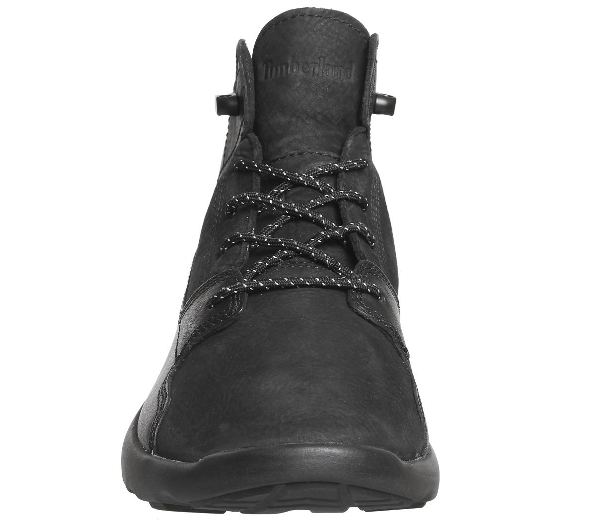 Timberland Flyroam Leather Hiker Boots in Black for Men | Lyst