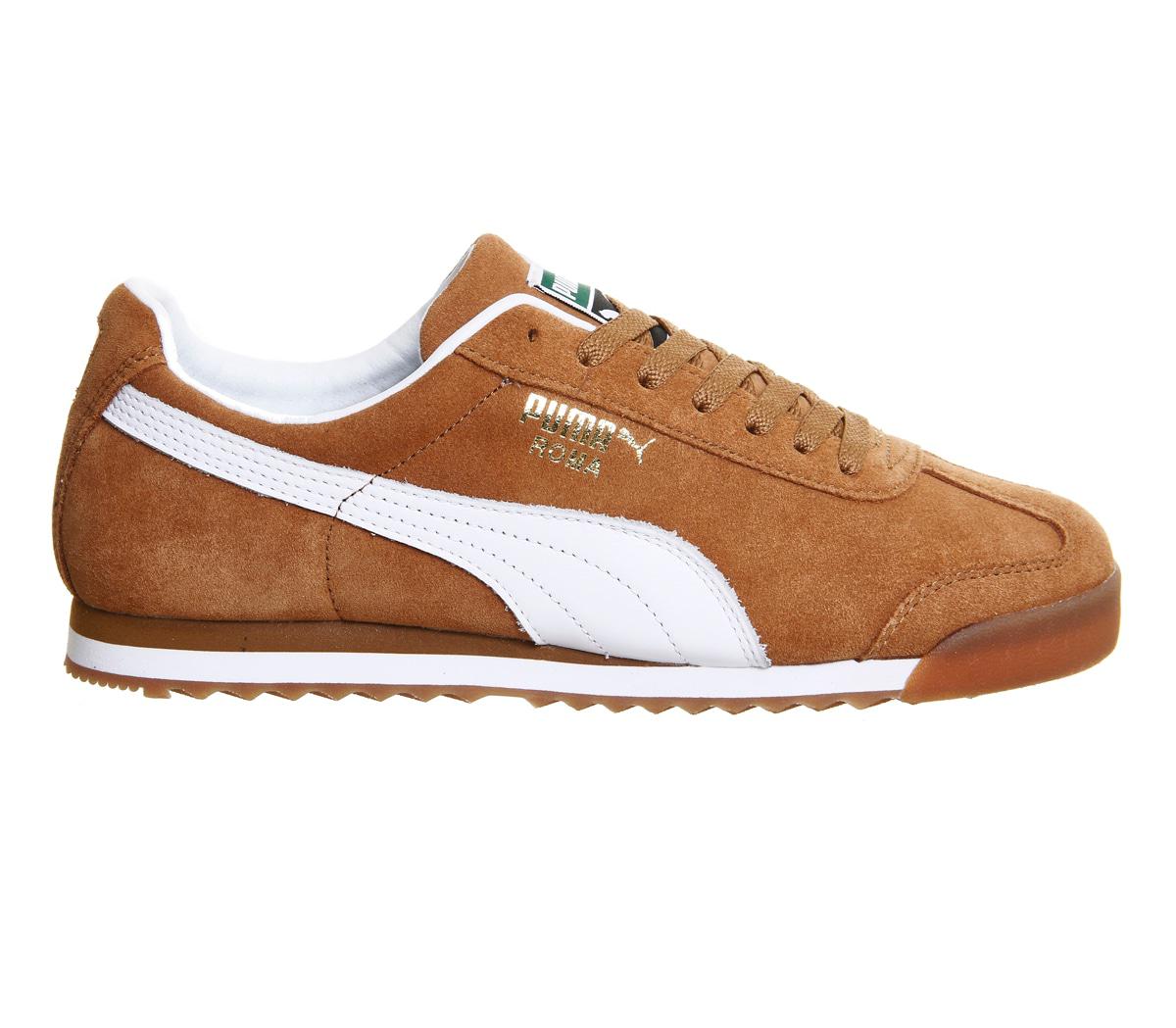 PUMA Suede Roma in Chestnut (Brown) for Men - Lyst