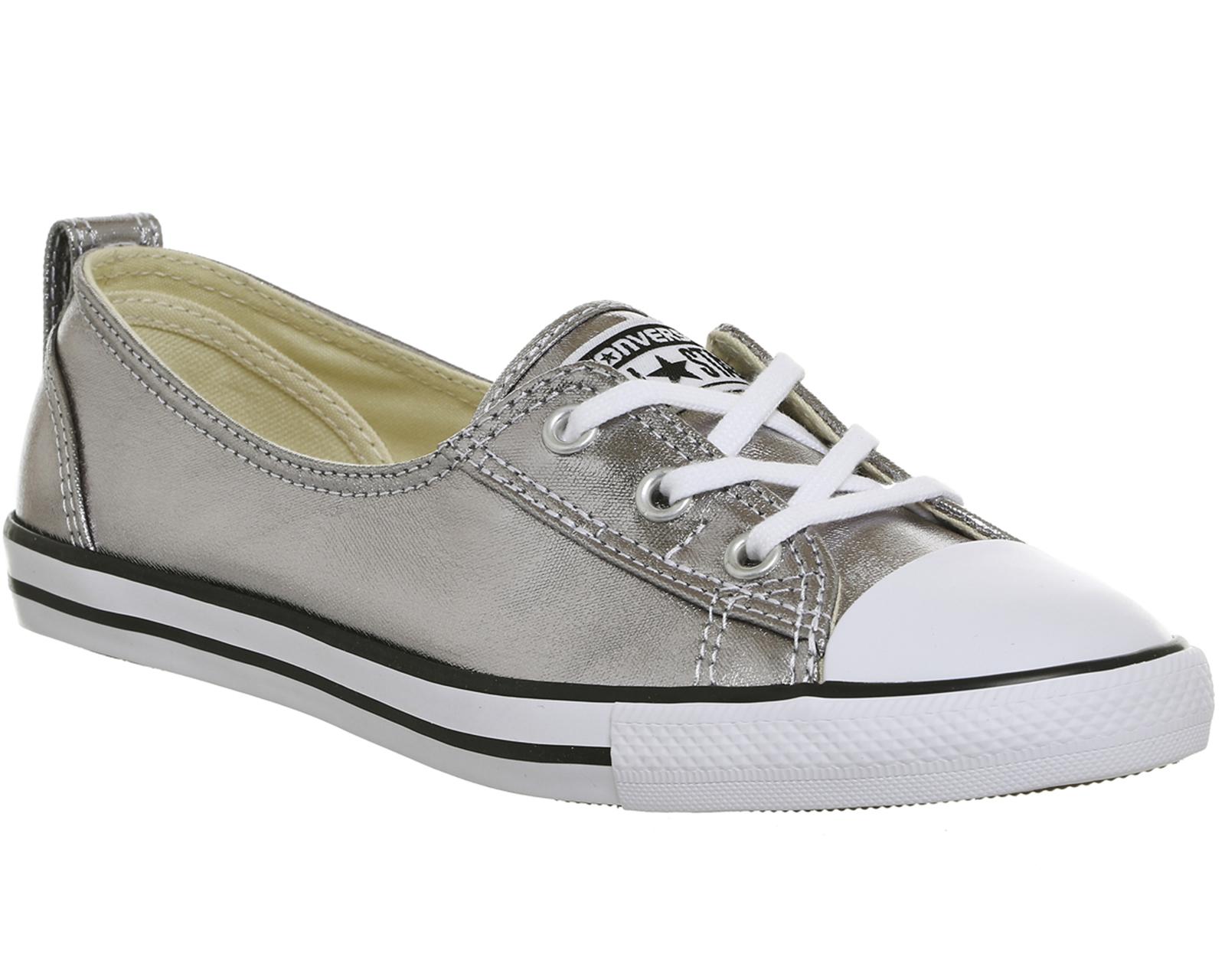 office silver converse