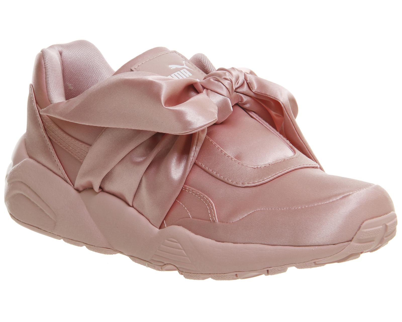 PUMA Satin R698 Trainers in Pink - Lyst