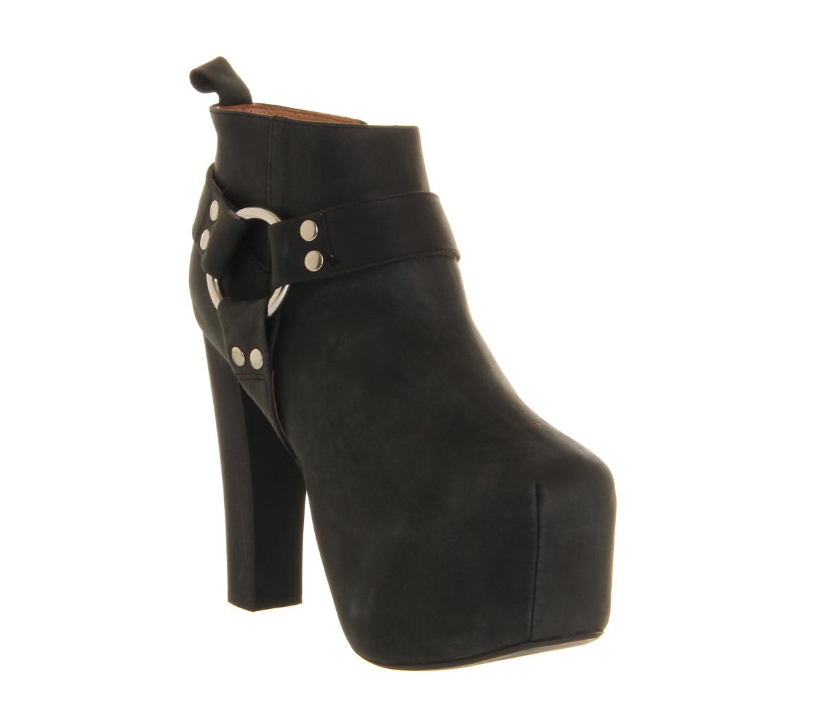 Jeffrey Campbell Lita Mojo Platform Ankle Boots in Black Lyst