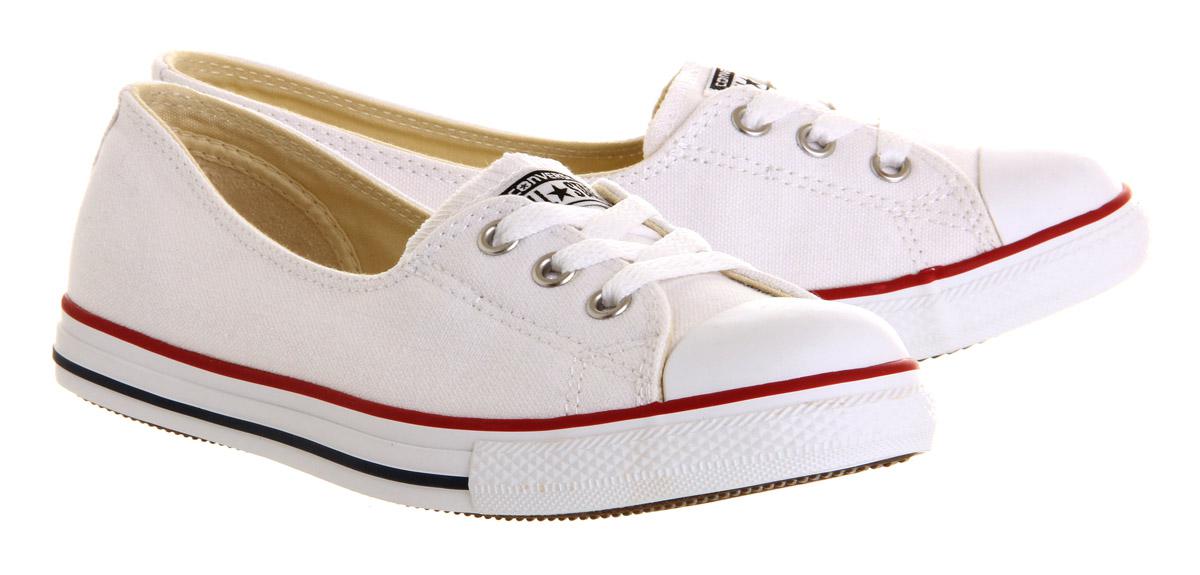 Converse Dance Lace Trainers in White 