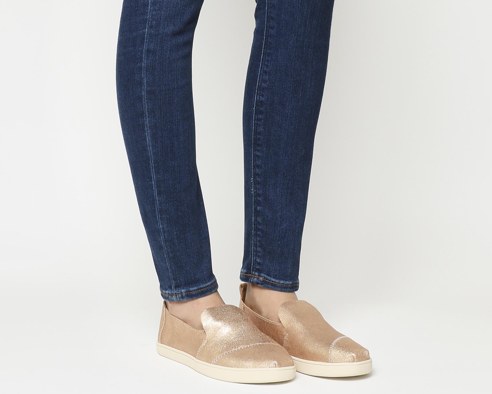 toms deconstructed alpargata rose gold