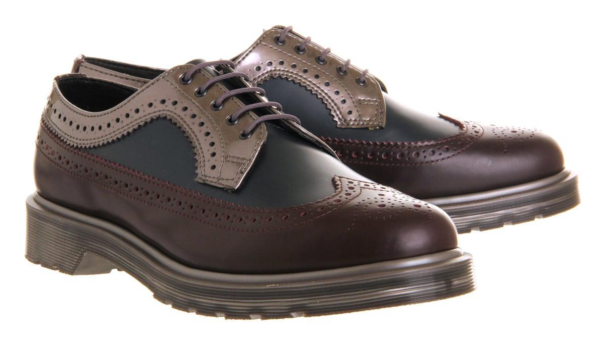 Dr. Martens 3989 Alfred Brogue in Oxblood (Brown) for Men Lyst