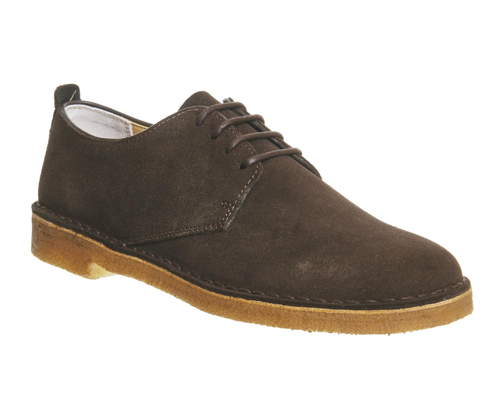 clarks desert london black