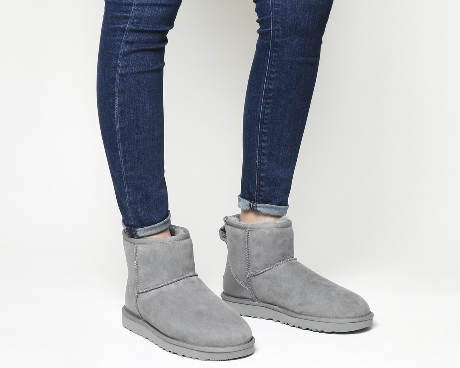 ugg classic mini metallic ii dusk suede