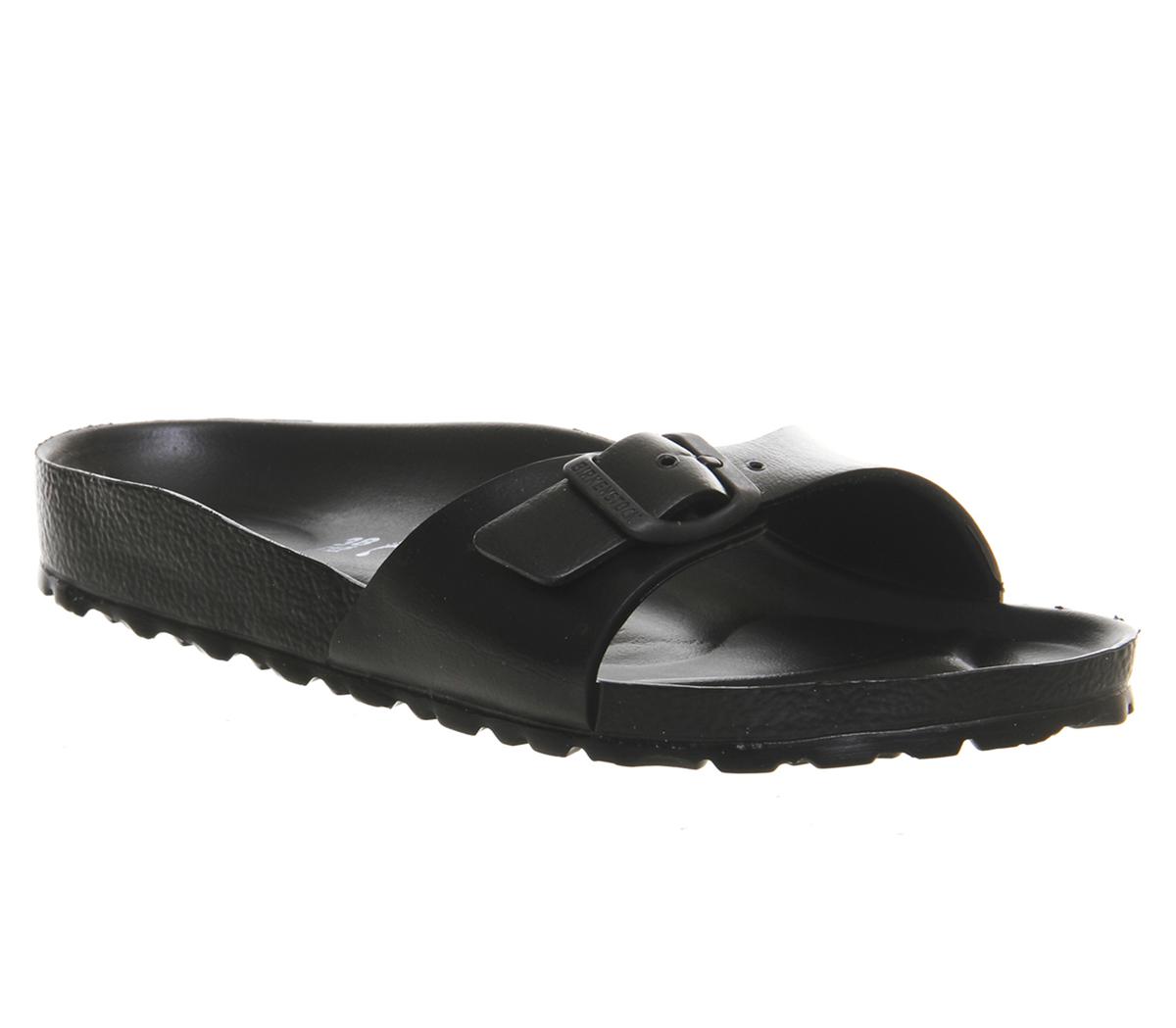 Birkenstock Synthetic Madrid Sandals in Black - Lyst