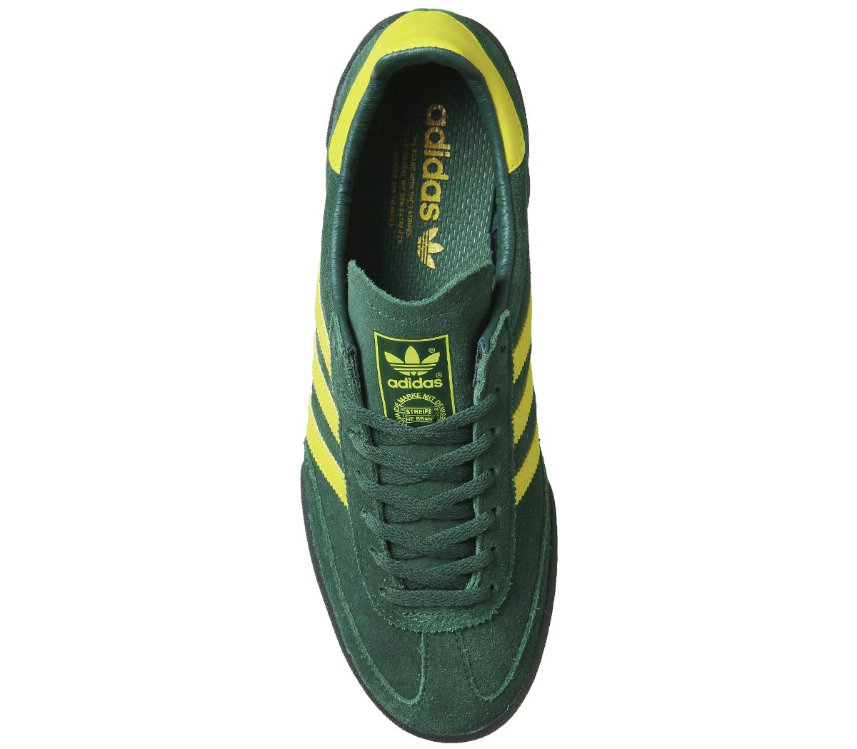 adidas Denim Jeans Trainers in Green for Men - Lyst