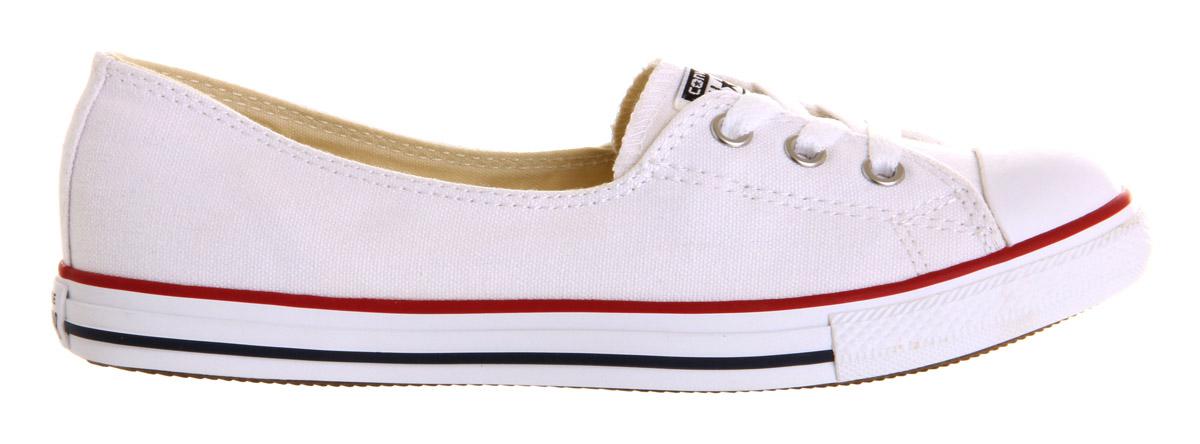 converse dance lace trainers