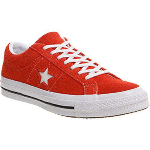 Converse Suede One Star 74 in Red for Men | Lyst