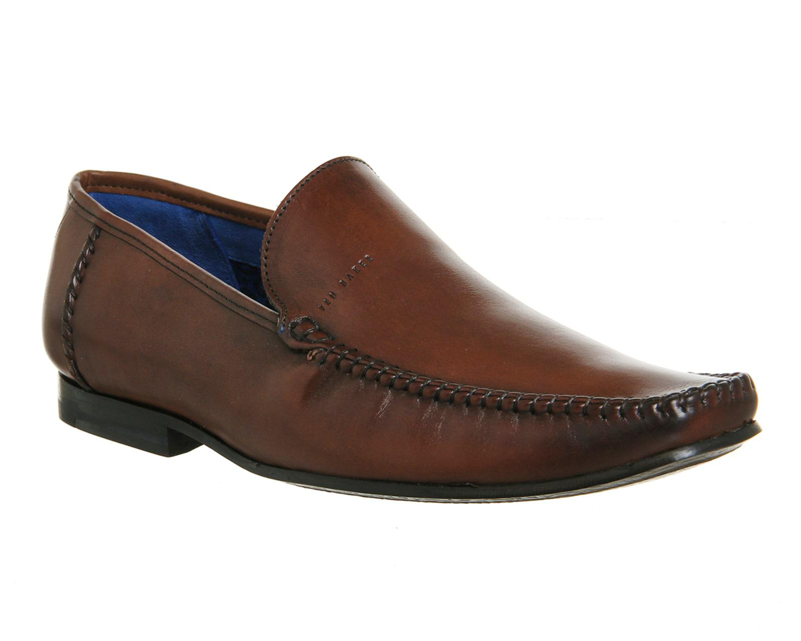 Ted Baker Leather Bly 8 Loafers in Brown for Men - Lyst