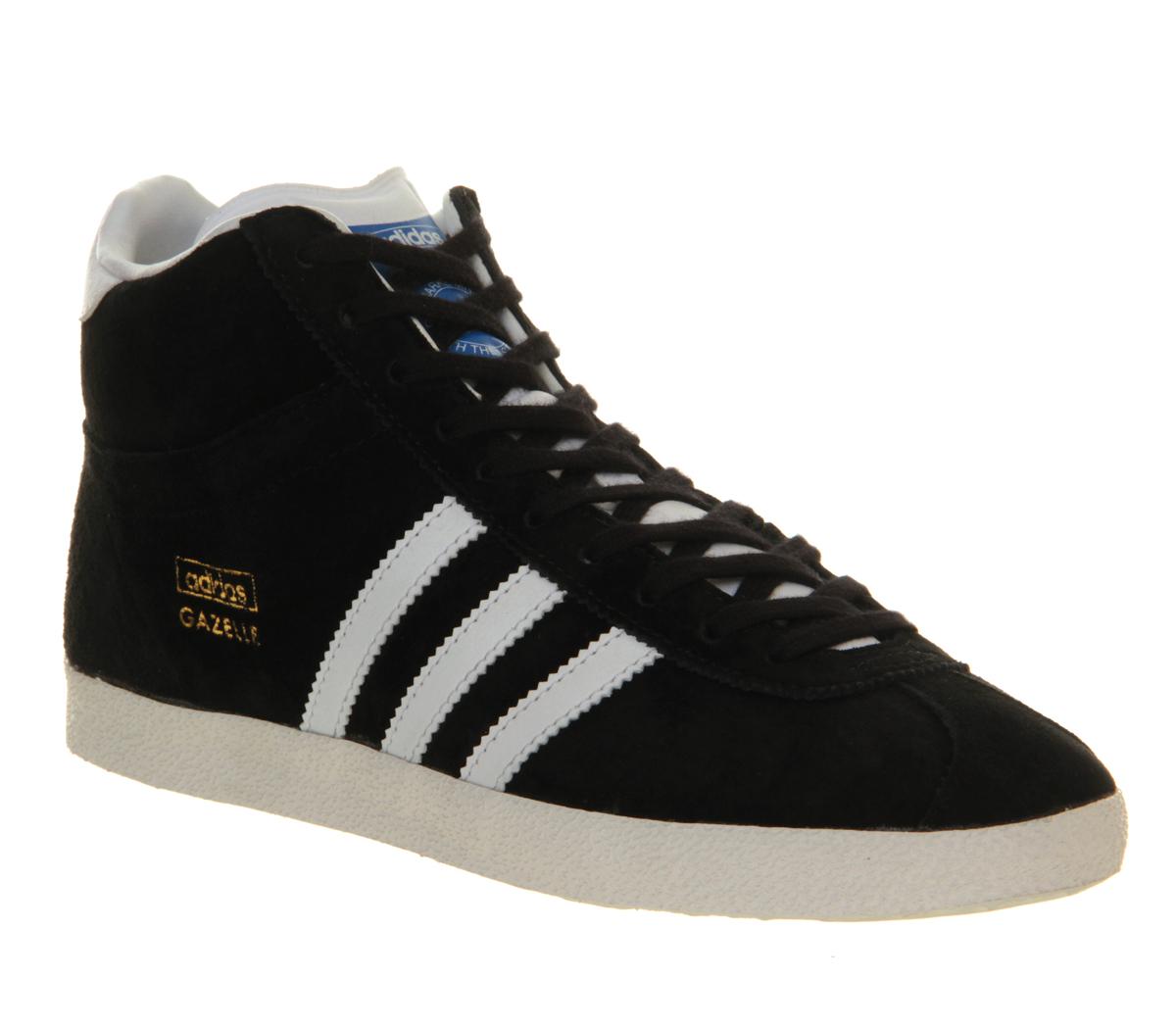 adidas Suede Gazelle Og Mid High-top sneakers in Black for Men - Lyst adidas Suede Gazelle Og Mid High-top sneakers in Black for Men - Lyst
