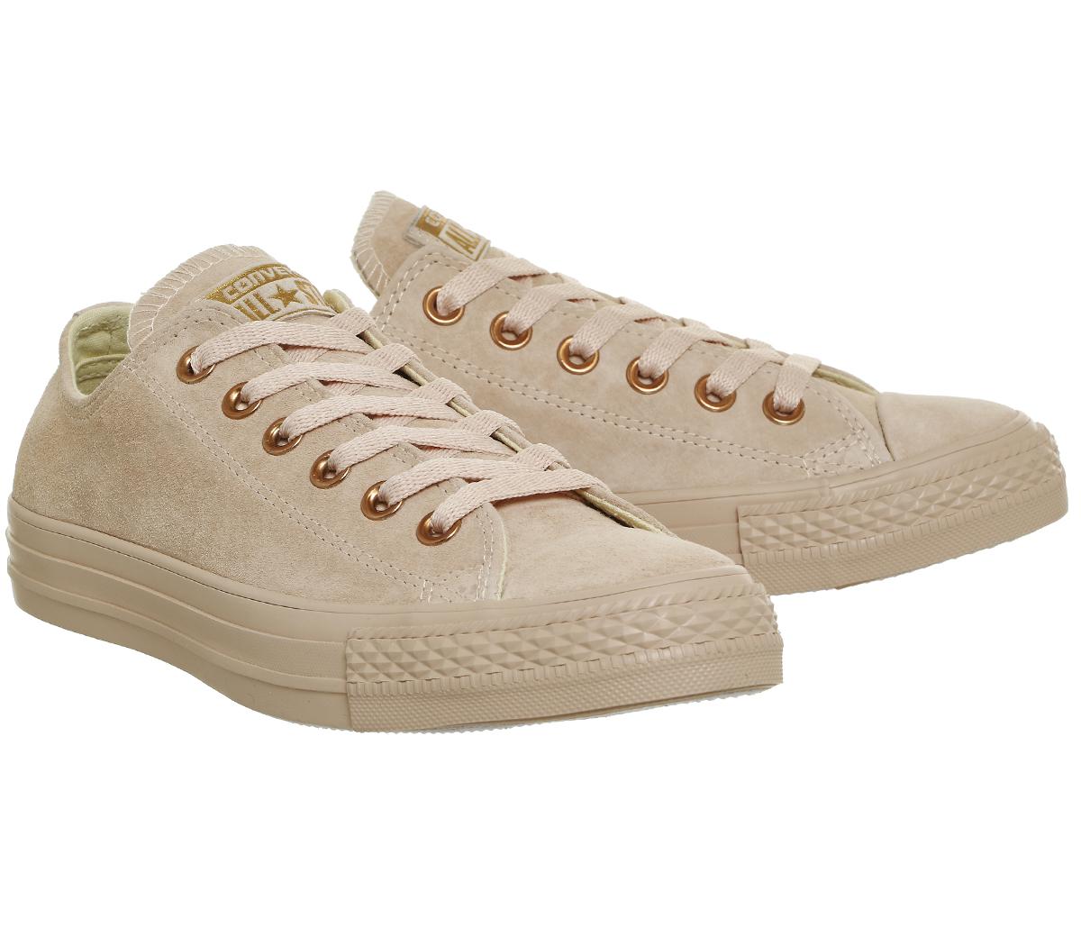 converse allstar low leather trainers